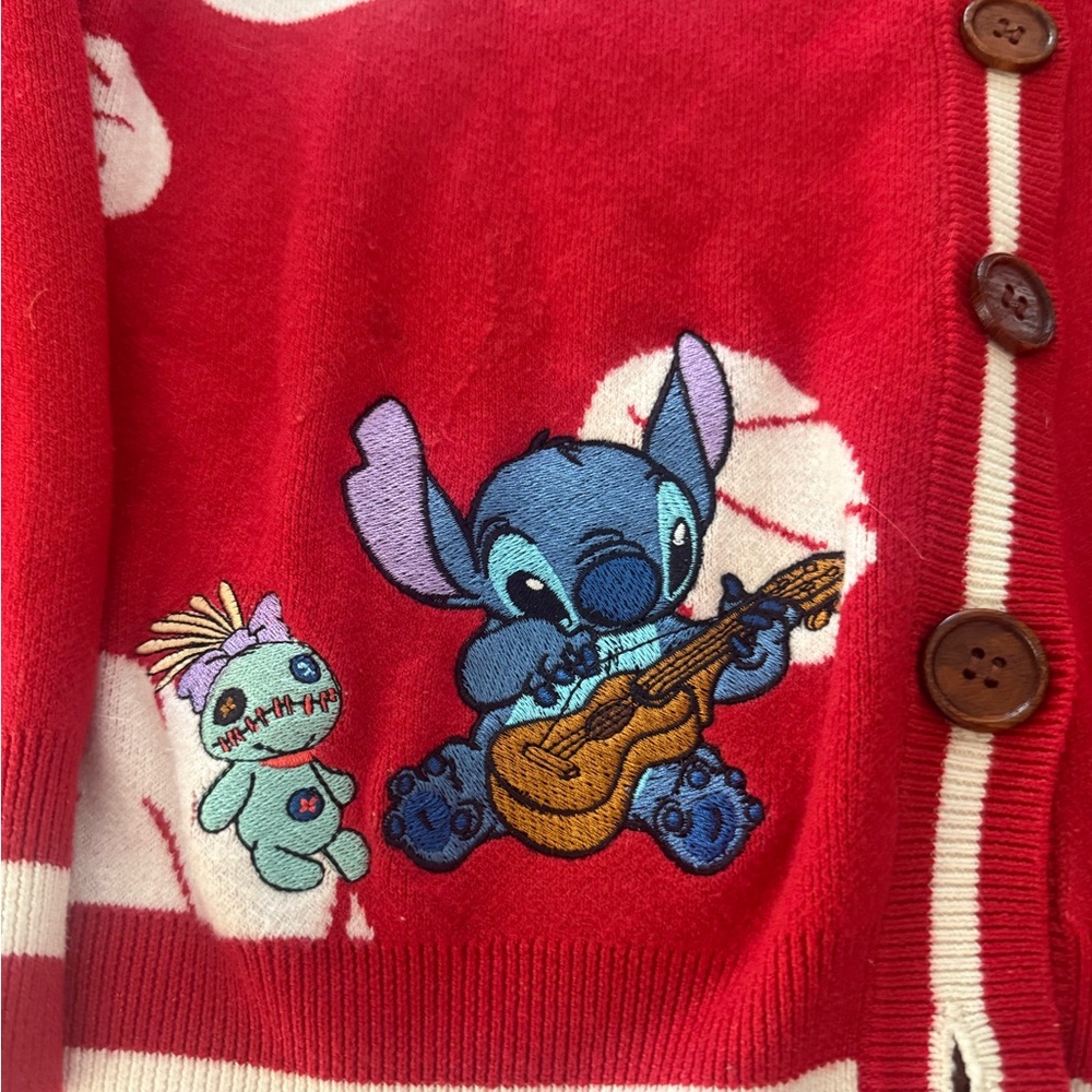 Disney Lilo & Stitch Women’s Knit Cardigan - BoxLunch - Picture 2 of 5